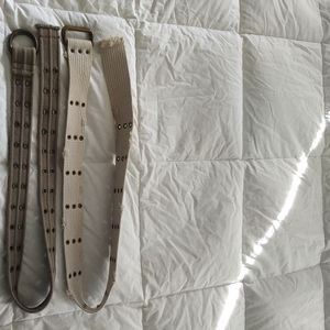 To khaki belts that came with cargo shorts